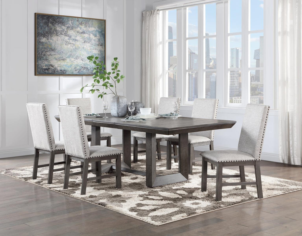 D111 - Dining Table - Gray - Stylish Home Furniture