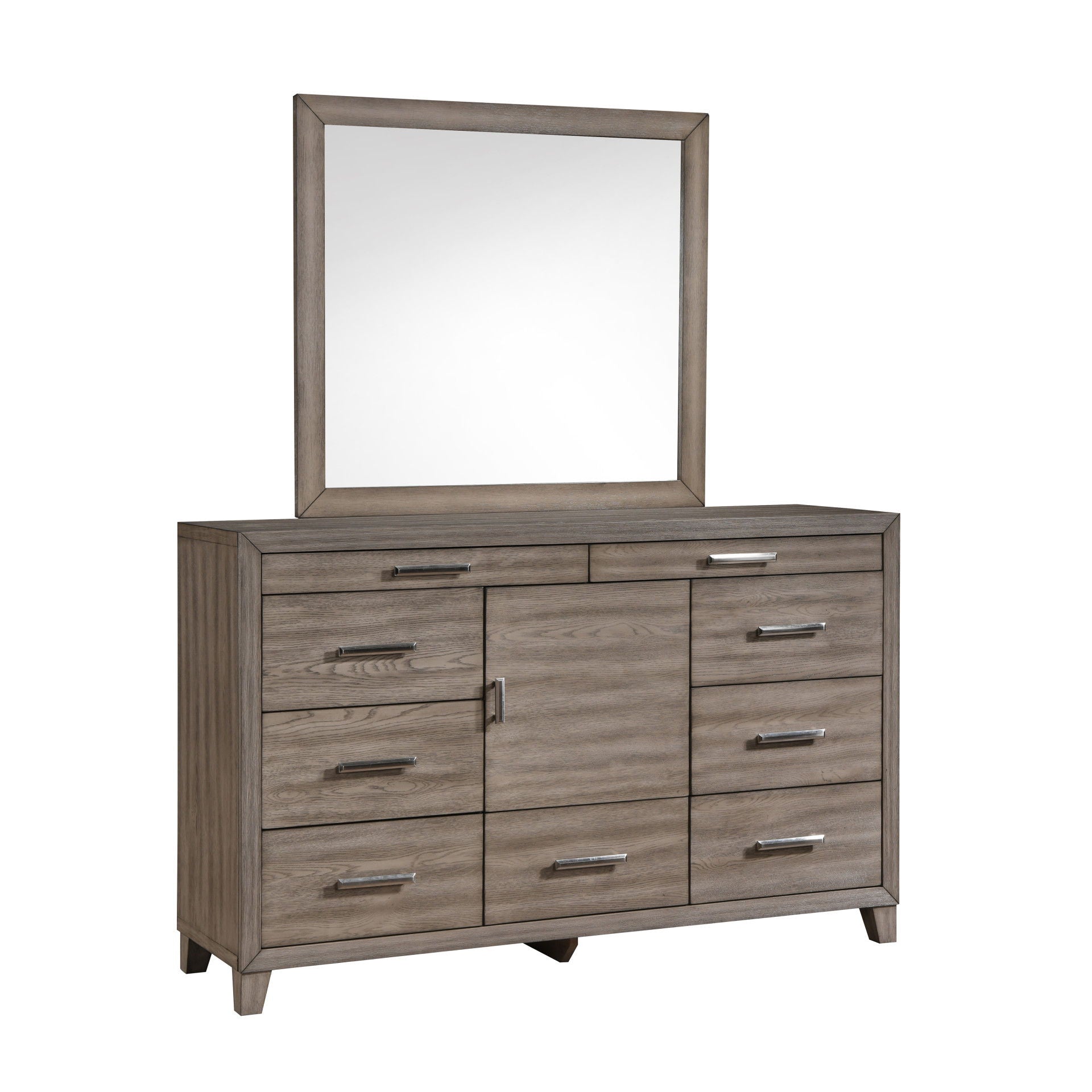Harrisburg - Mirror - Walnut - Stylish Home Furniture