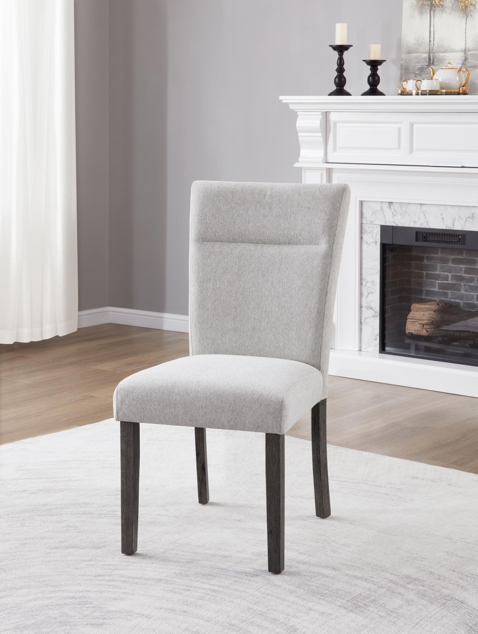 D149 - Dining Chair (Set of 2) - Gray - Stylish Home Furniture
