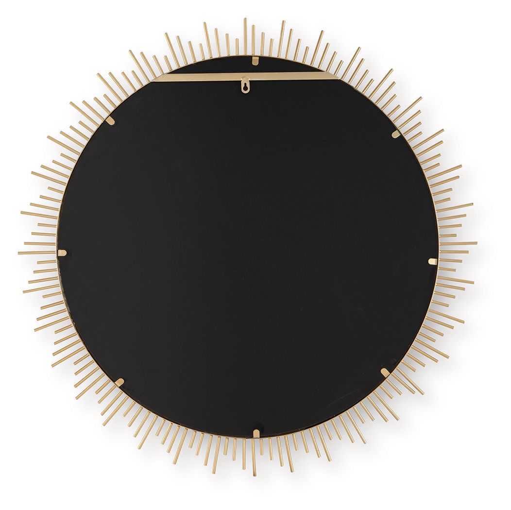 Wainport - Accent Mirror - Gold Finish - Stylish Home Furniture