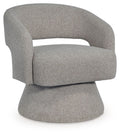 Nashkins - Swivel Accent Chair - Pebble - Stylish Home Furniture