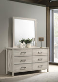 B523 - Dresser - White Wash - Stylish Home Furniture