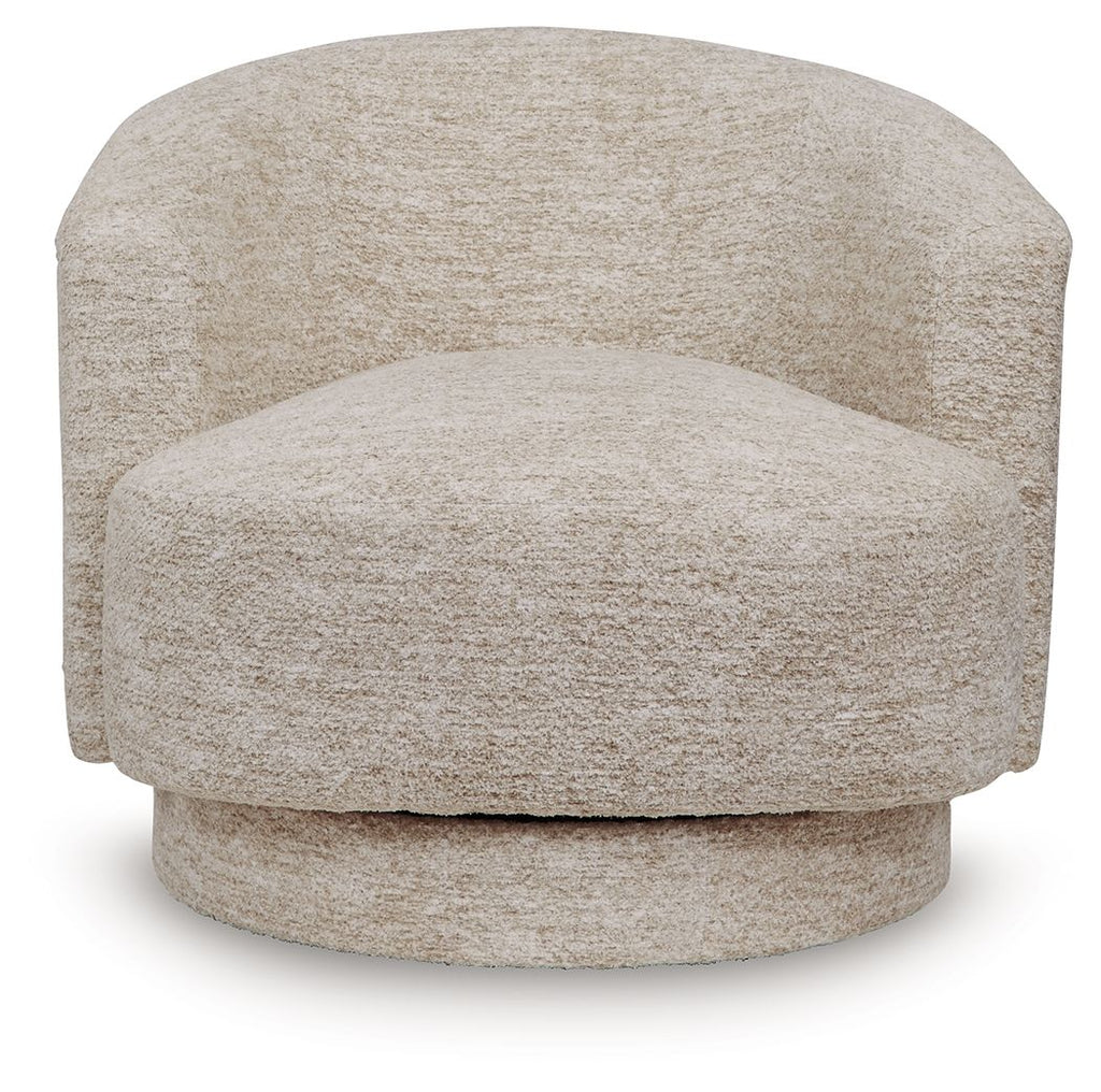 Wardsor - Swivel Chair - Stone - Stylish Home Furniture