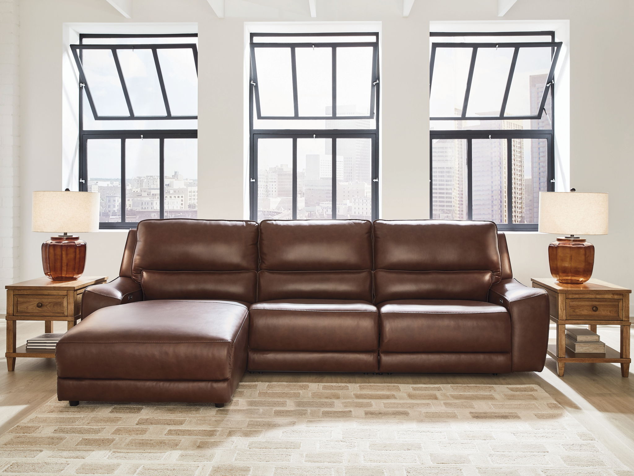 DeepWakes - Power Reclining Sectional - Stylish Home Furniture