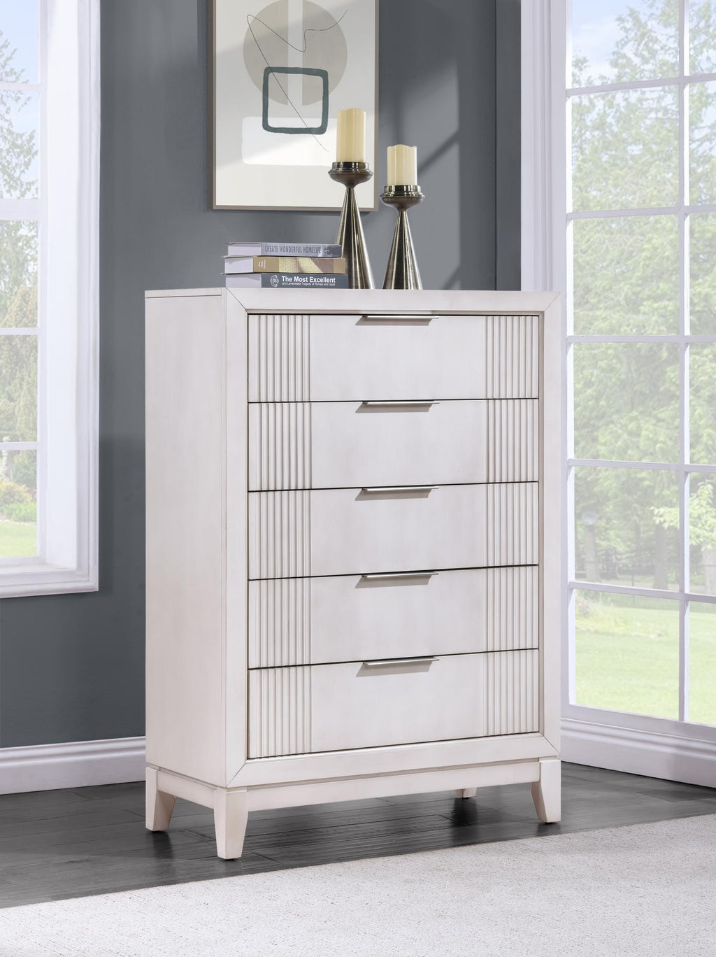 B252 - Chest - Beige - Stylish Home Furniture