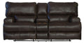 Wembley - Lay Flat Reclining Console Loveseat - Stylish Home Furniture