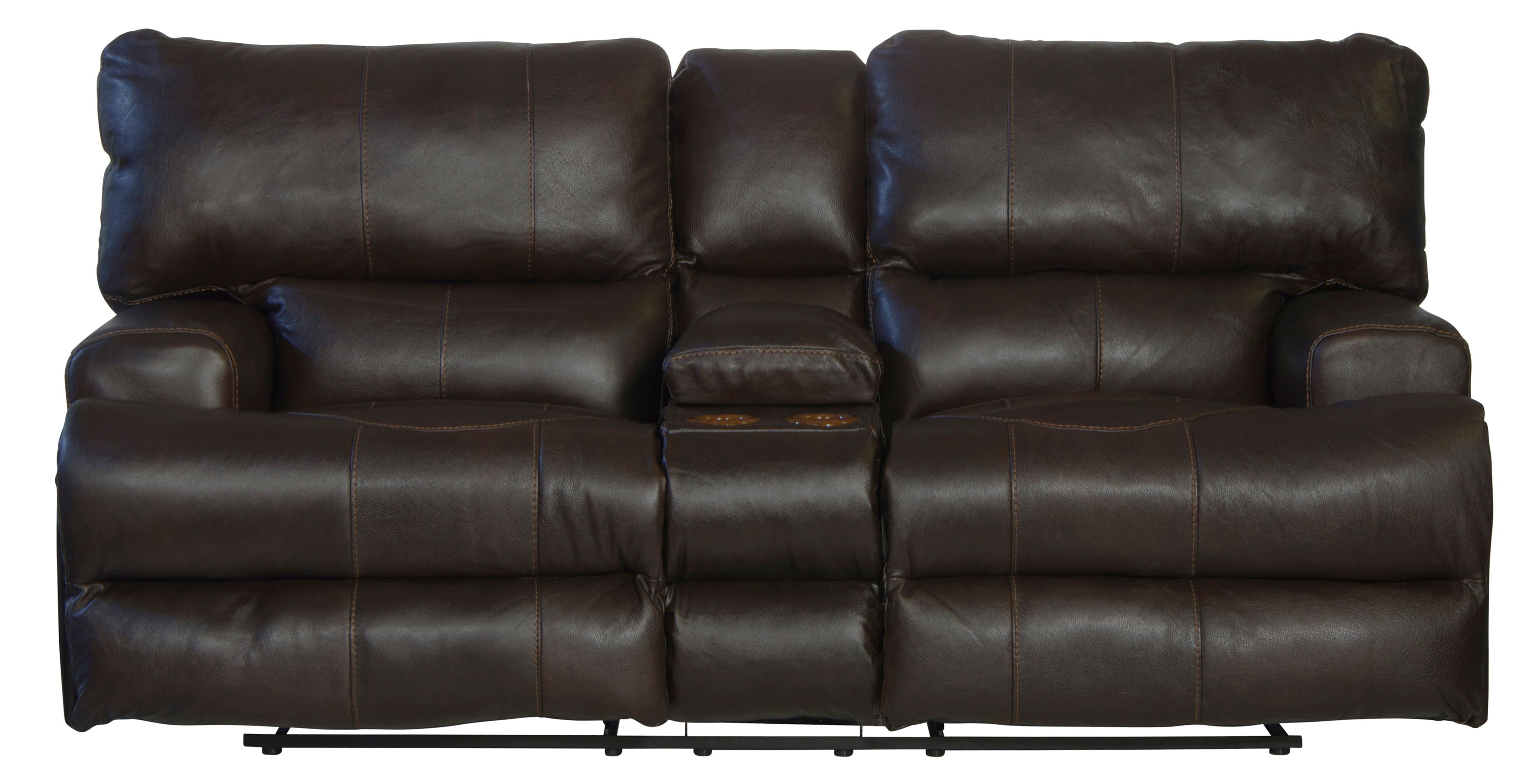 Wembley - Lay Flat Reclining Console Loveseat - Stylish Home Furniture