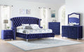 B039 - Velvet Bed - Stylish Home Furniture