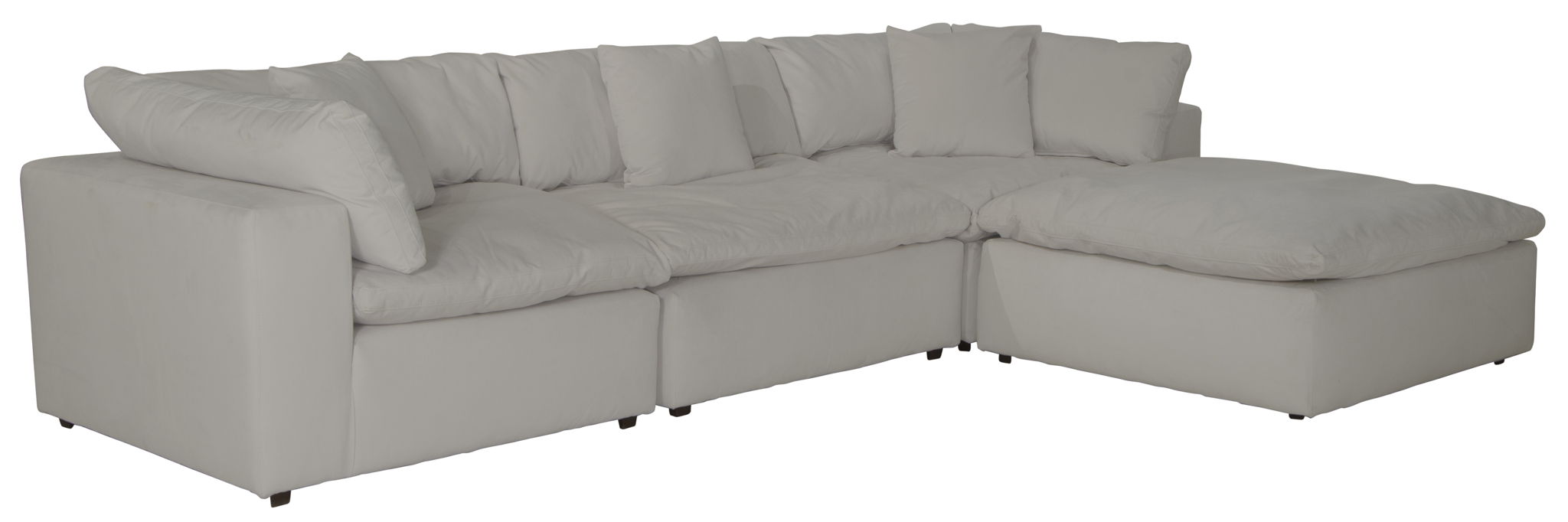 Posh - Modular Sectional And Ottoman - Stylish Home Furniture