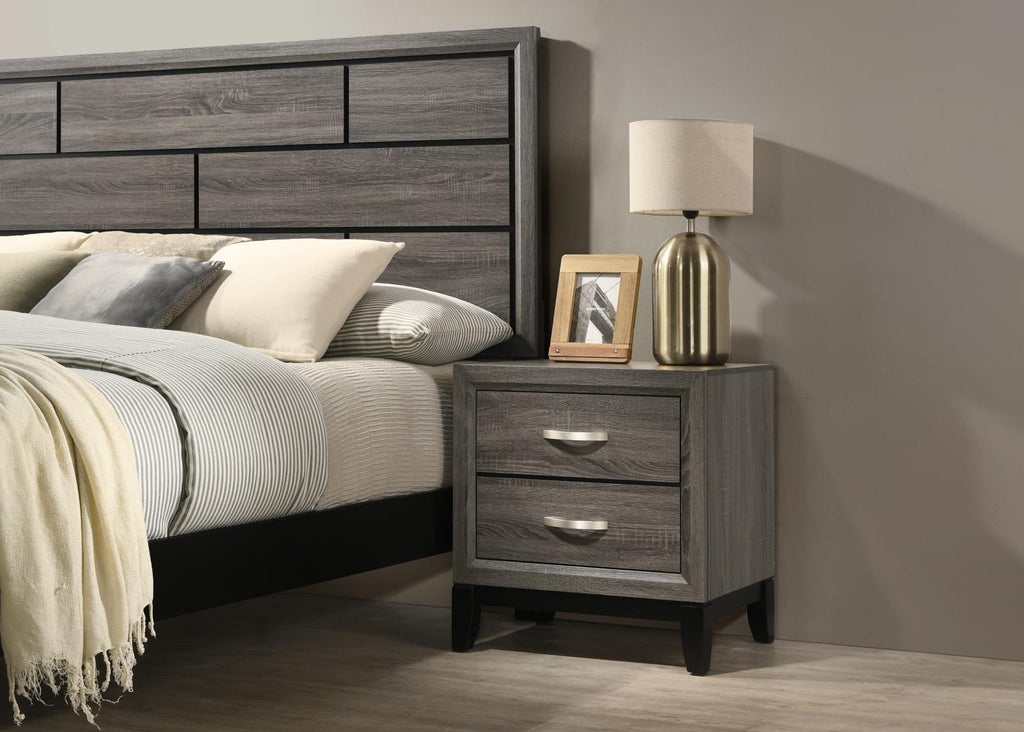 B371 - Nightstand - Gray - Stylish Home Furniture