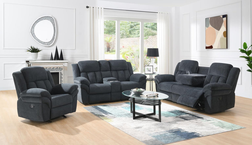 U179 - Motion Glider Chair - Charcoal Gray - Stylish Home Furniture