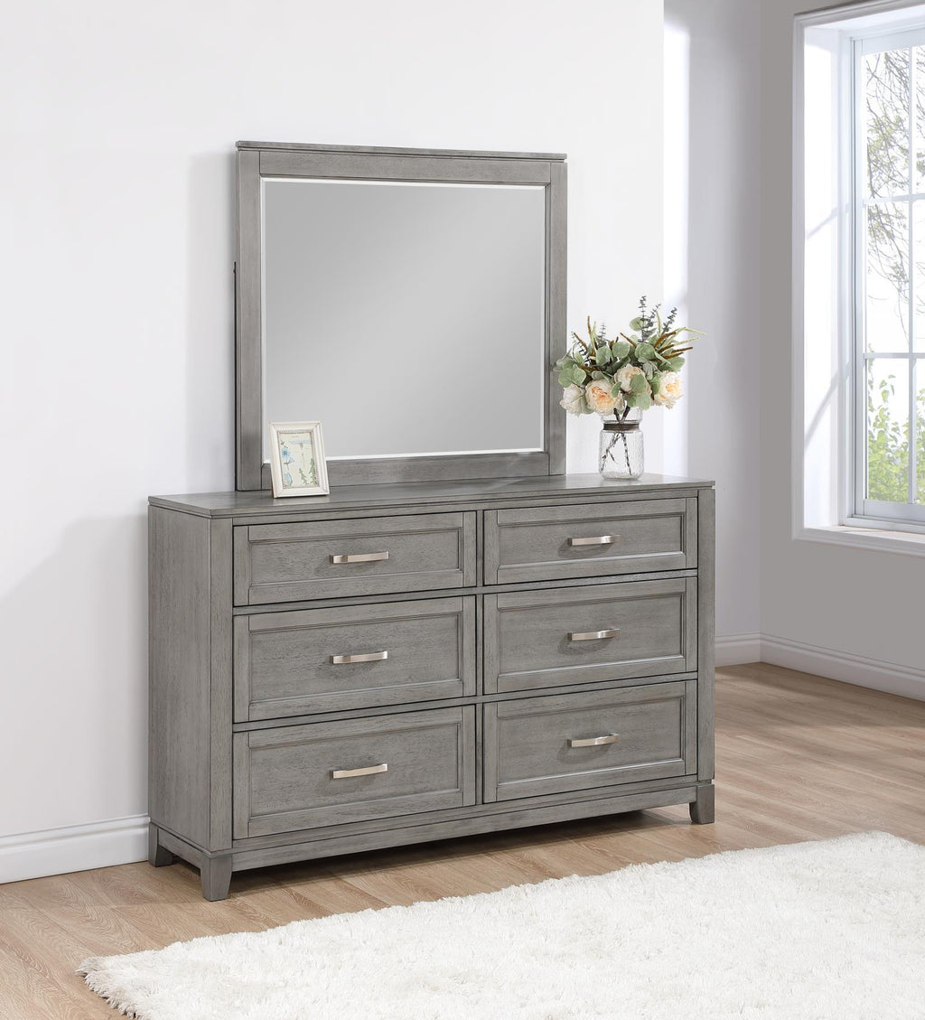 B237 - Dresser - Gray - Stylish Home Furniture