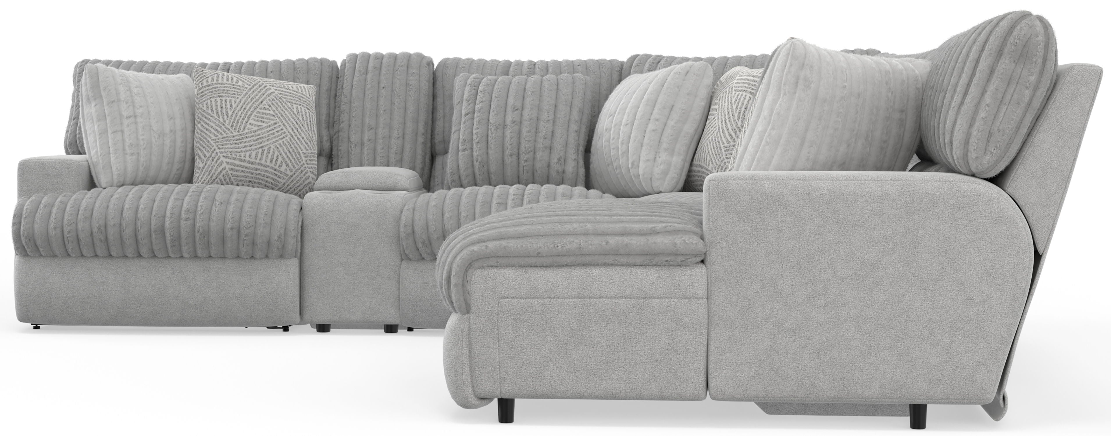 Abraxas - Reclining Sectional - Stylish Home Furniture