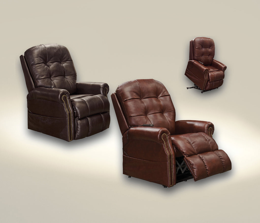 Madison - Power Lift Lay Flat Recliner With Heat & Massage - Stylish Home Furniture