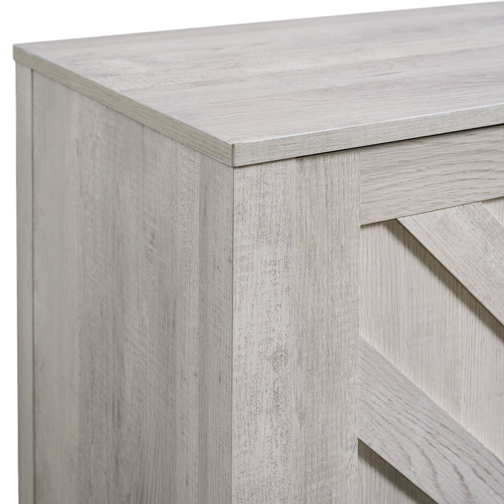 Eleanor - 70" TV Stand With Sliding Door - White - Stylish Home Furniture