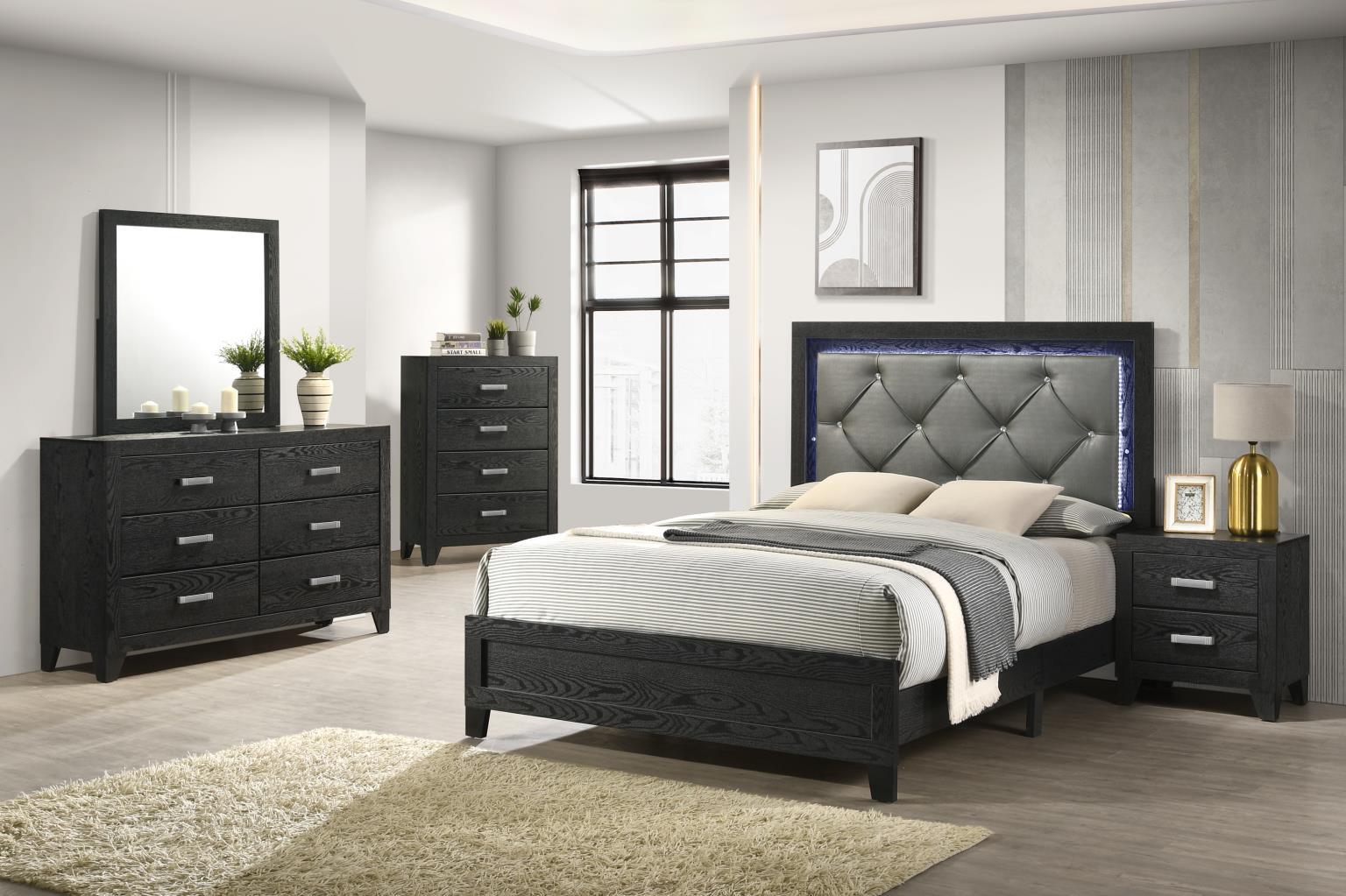B385 - Chest - Black - Stylish Home Furniture