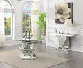 G-102 - Glamour Dining Table - Pearl Silver