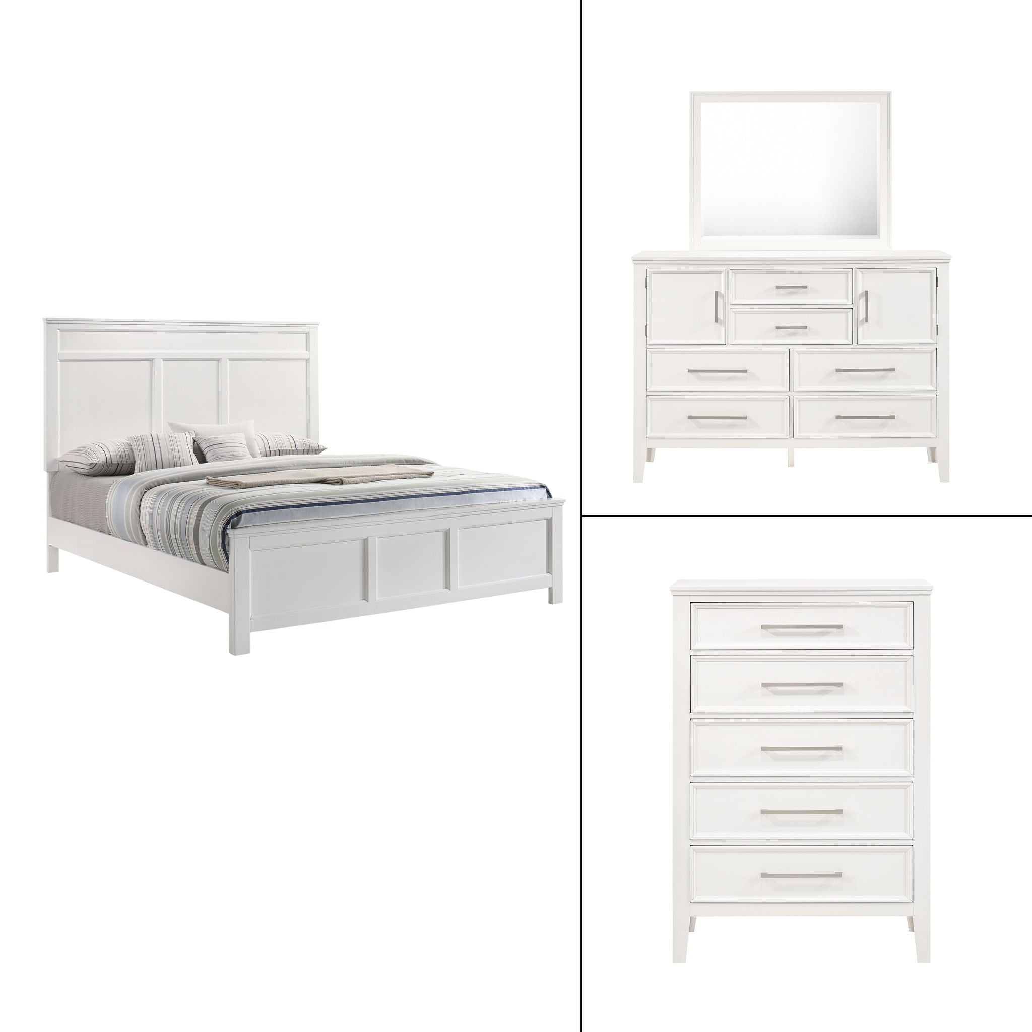 Andover - Bedroom Wood Set - Stylish Home Furniture