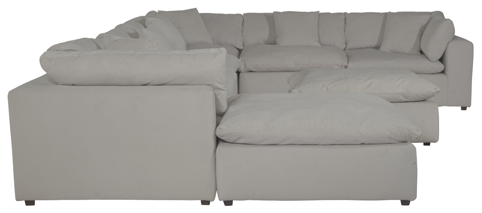 Posh - Modular Sectional And Ottoman - Stylish Home Furniture