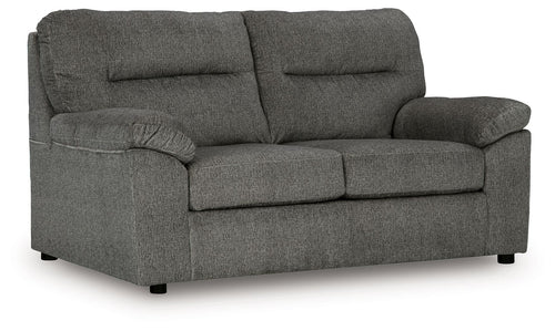 Bindura - Loveseat - Mineral - Stylish Home Furniture