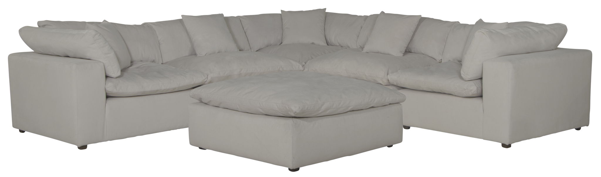 Posh - Modular Sectional And Ottoman - Stylish Home Furniture