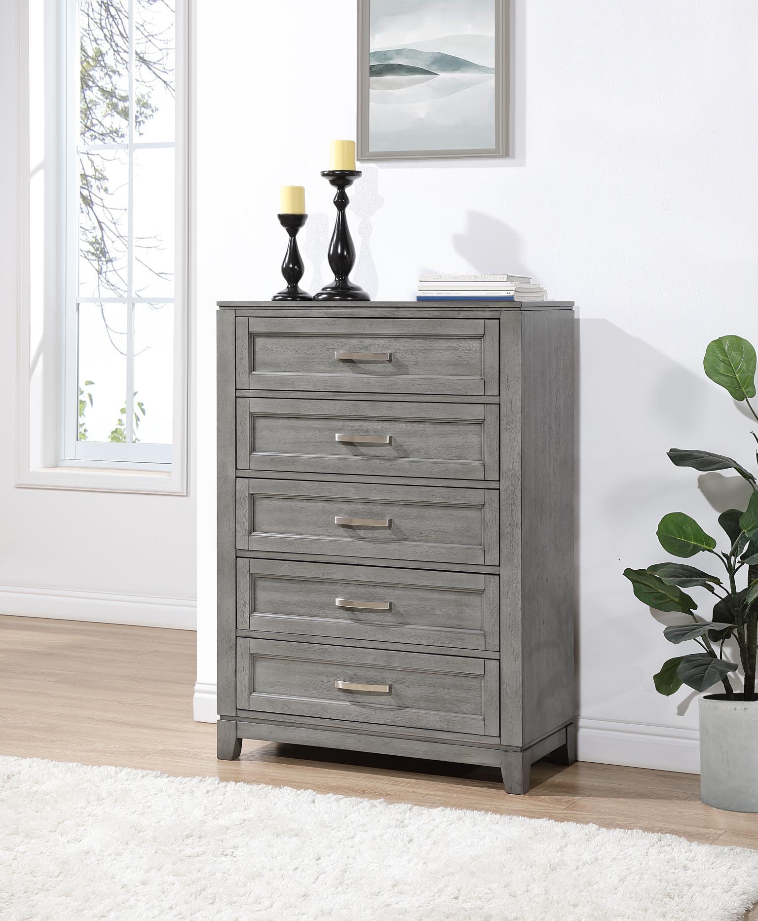 B237 - Chest - Gray - Stylish Home Furniture