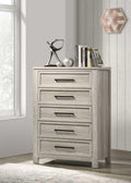 B318 - Chest - Antique White - Stylish Home Furniture