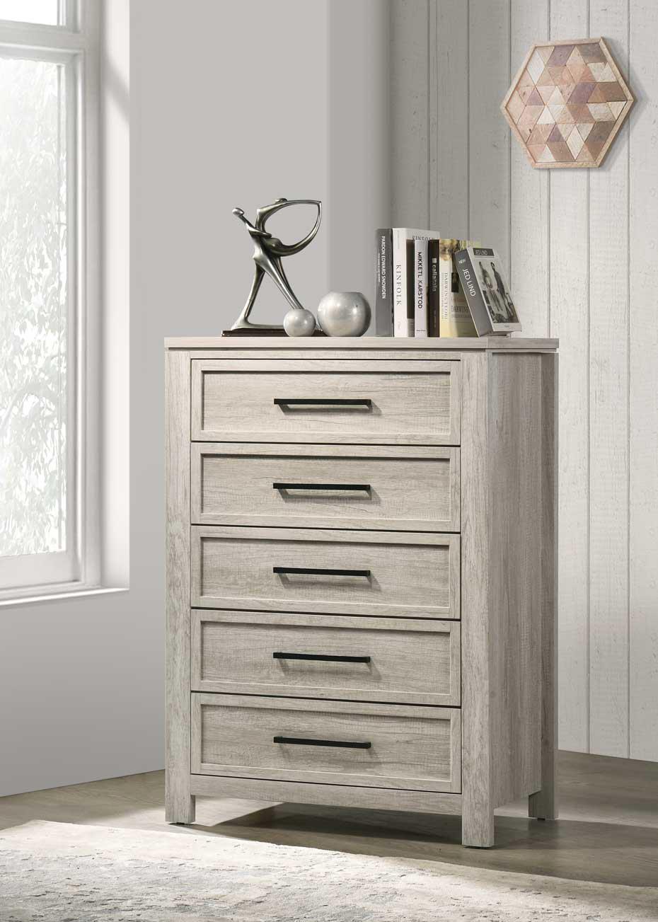 B318 - Chest - Antique White - Stylish Home Furniture