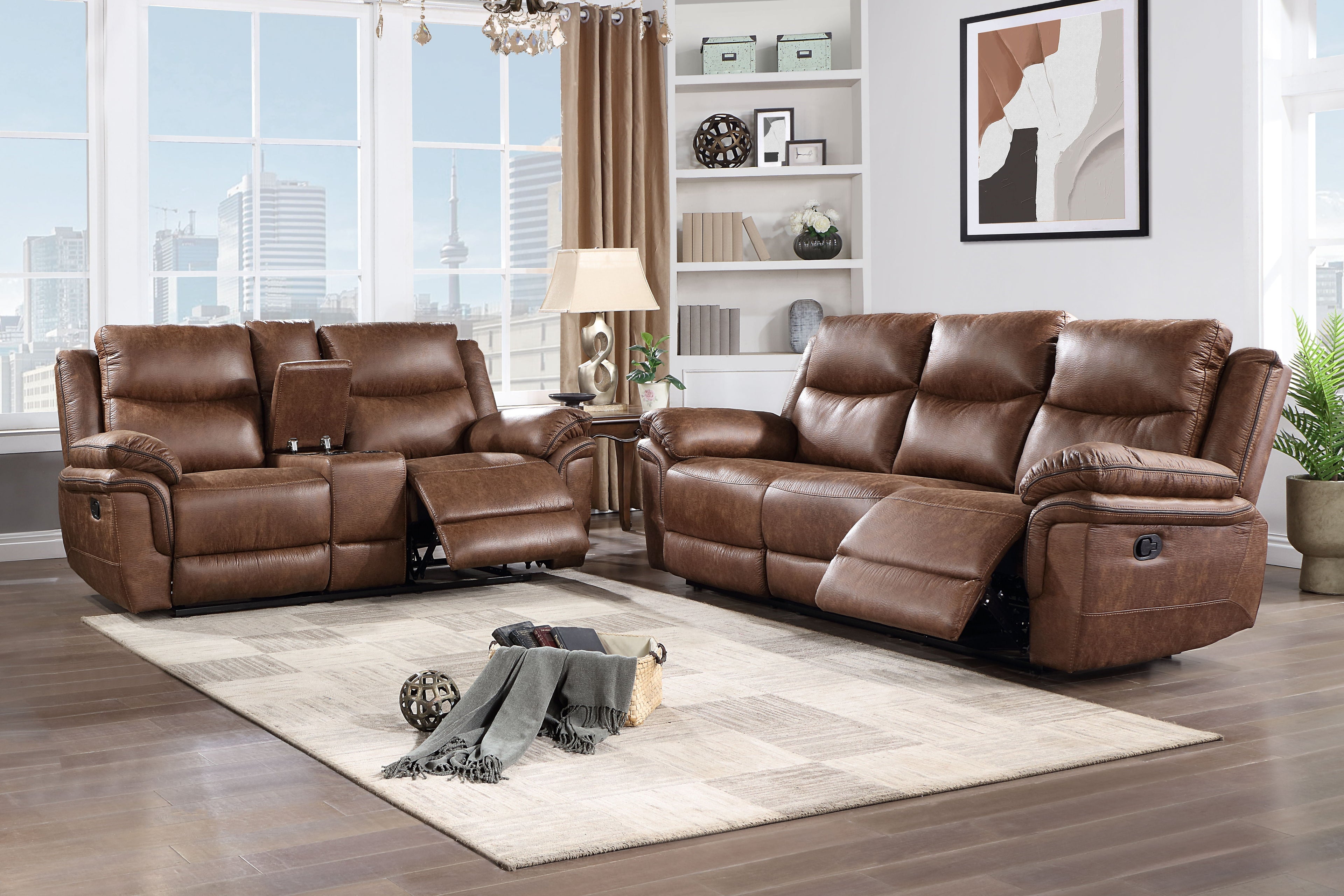 Ryland - Reclining Sofa Set - Stylish Home Furniture