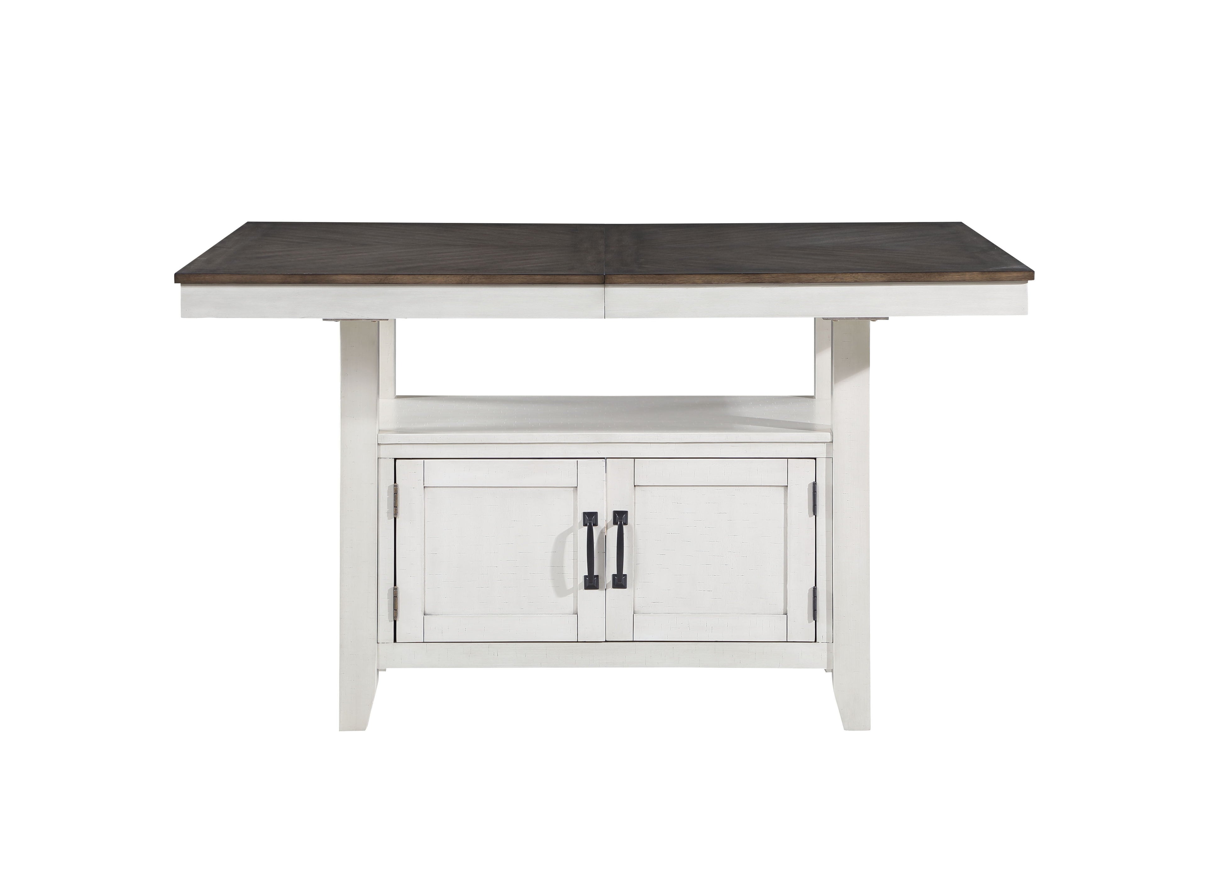 Richland - Counter Table Top & Base - Dark Gray - Stylish Home Furniture