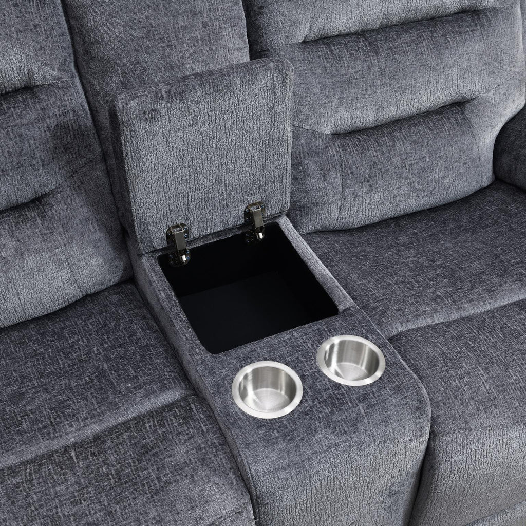 U152 - Motion Loveseat - Gray