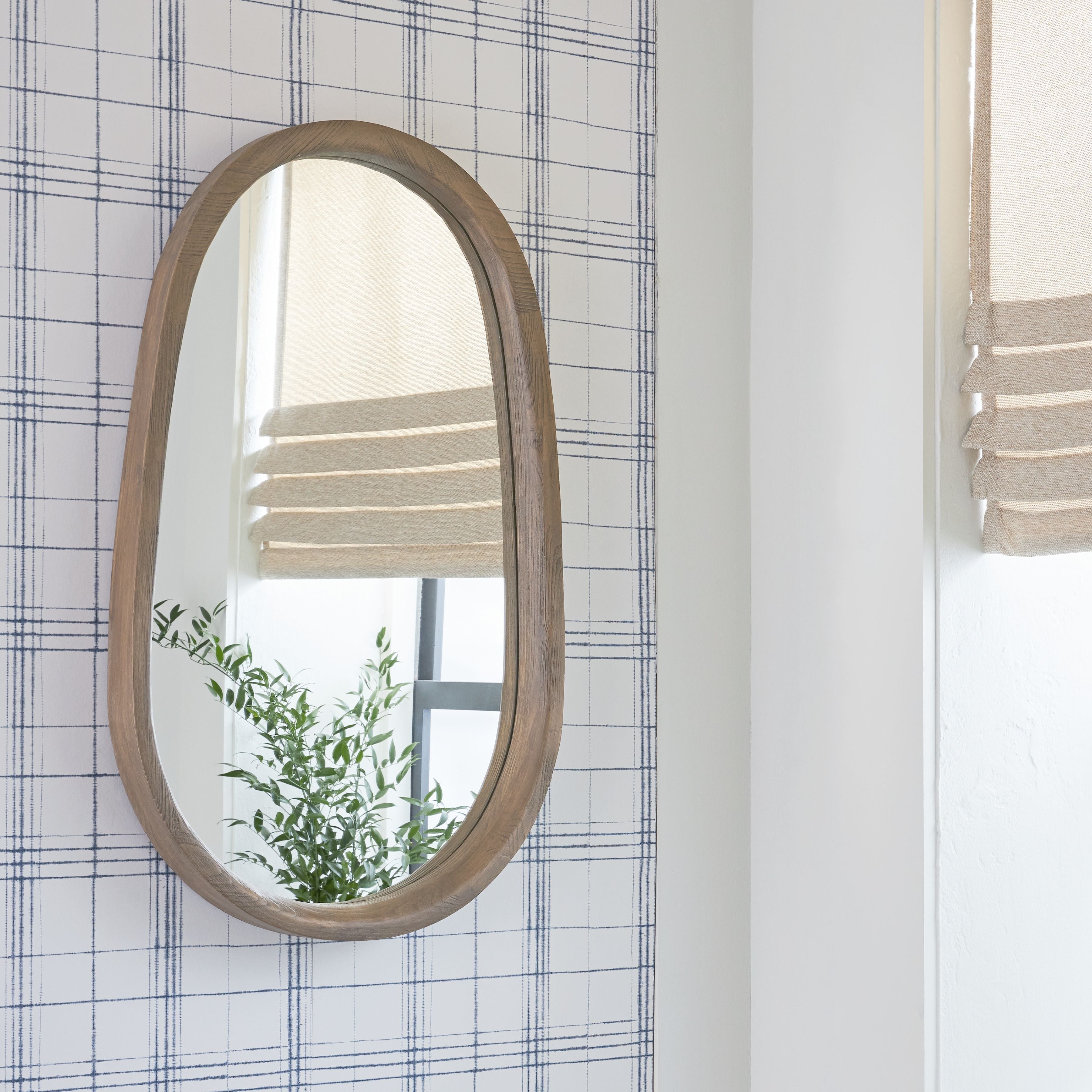 Aarilynn - Accent Mirror - Antique Brown - Stylish Home Furniture