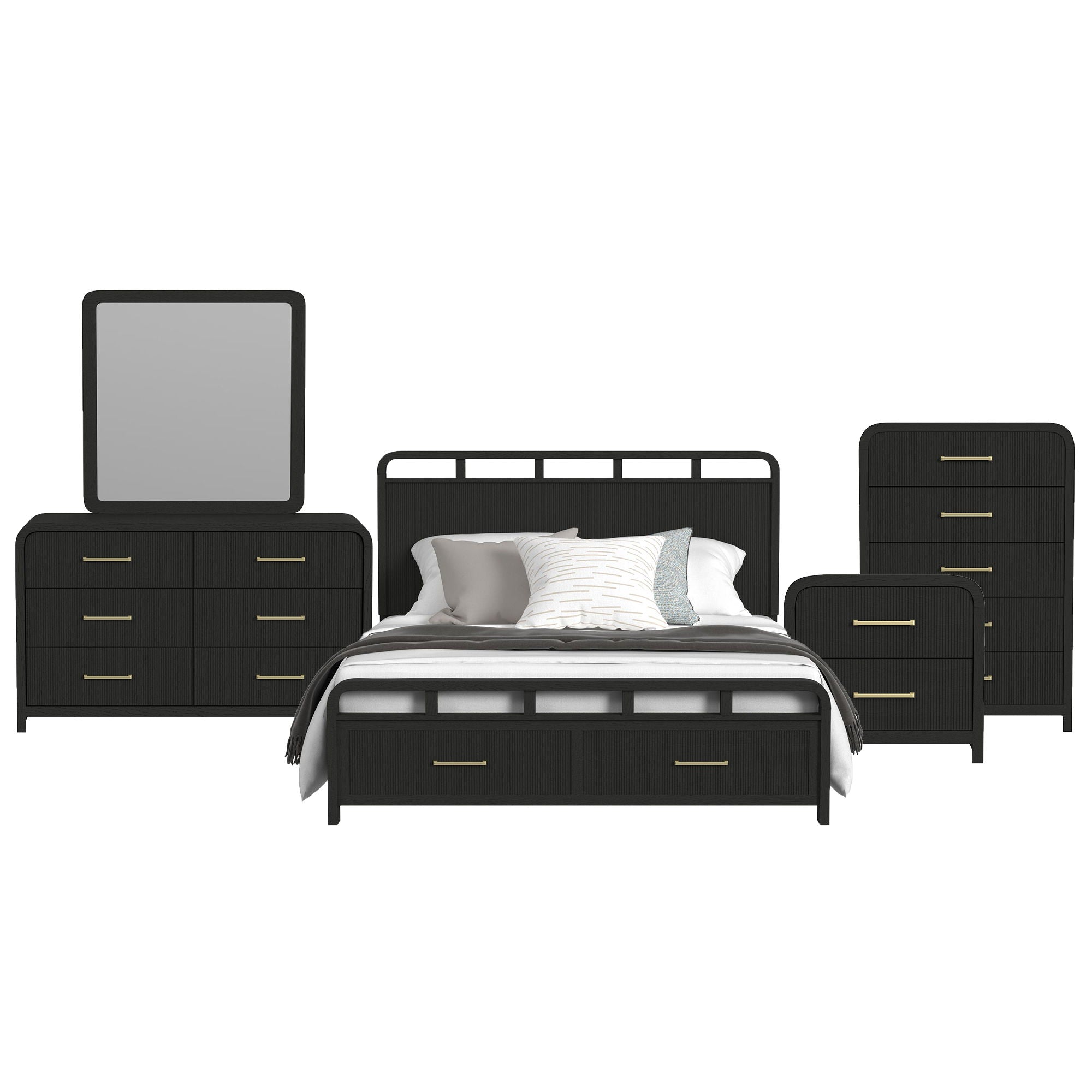 Ridgemont - Storage Bedroom Set - Stylish Home Furniture