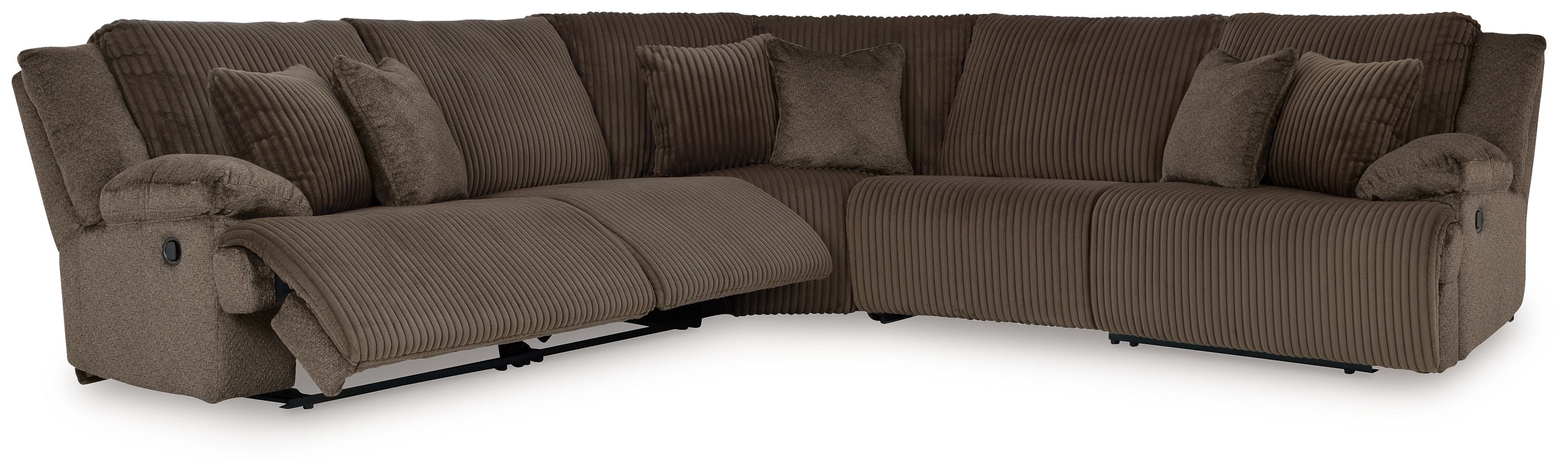 Top Tier - Reclining Sectional - Stylish Home Furniture