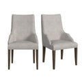 Yellowstone - Dining Host Chair (Set of 2) - Medium Brown