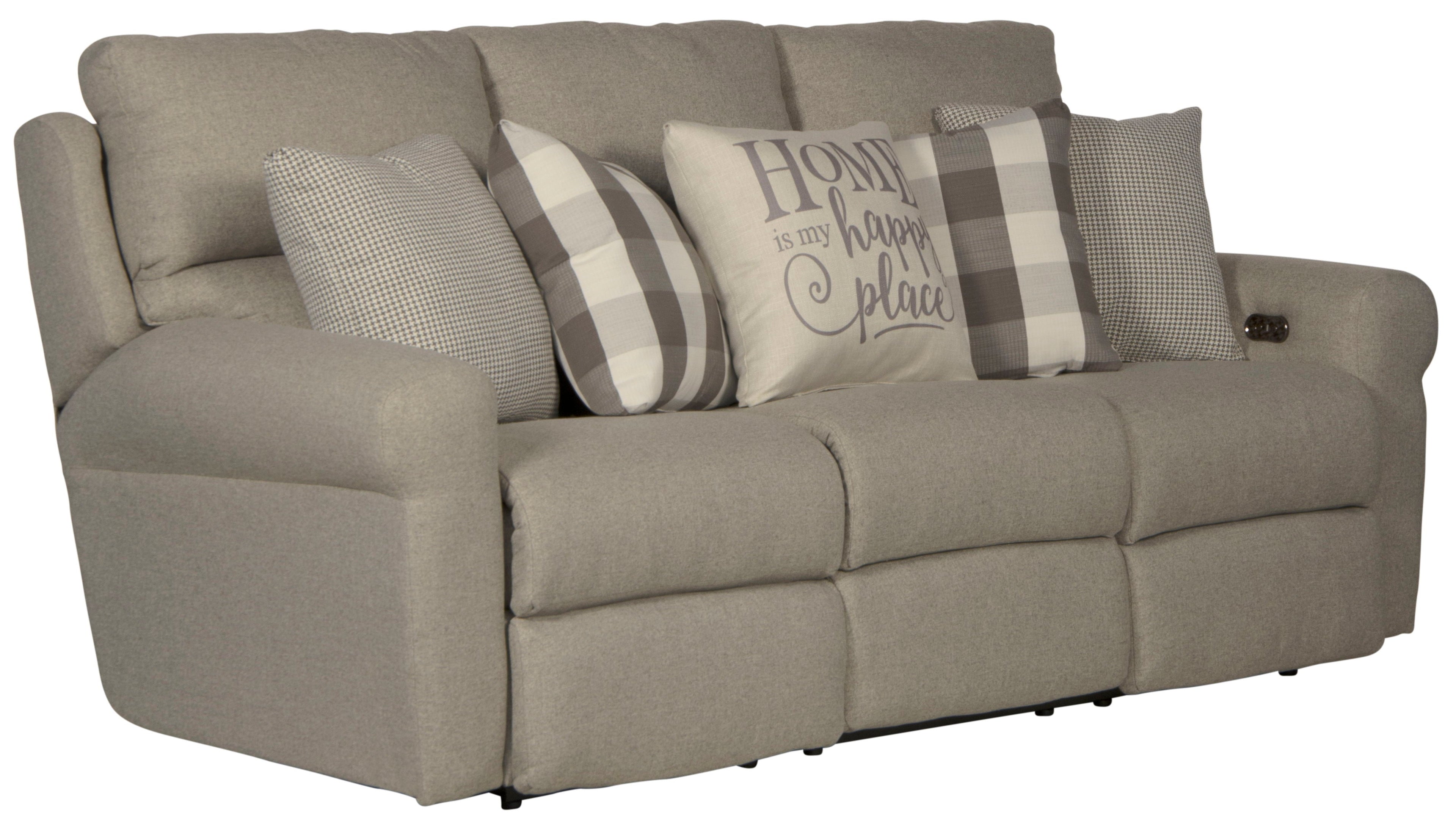 Westport - Power Lay Flat Reclining Sofa - Stylish Home Furniture