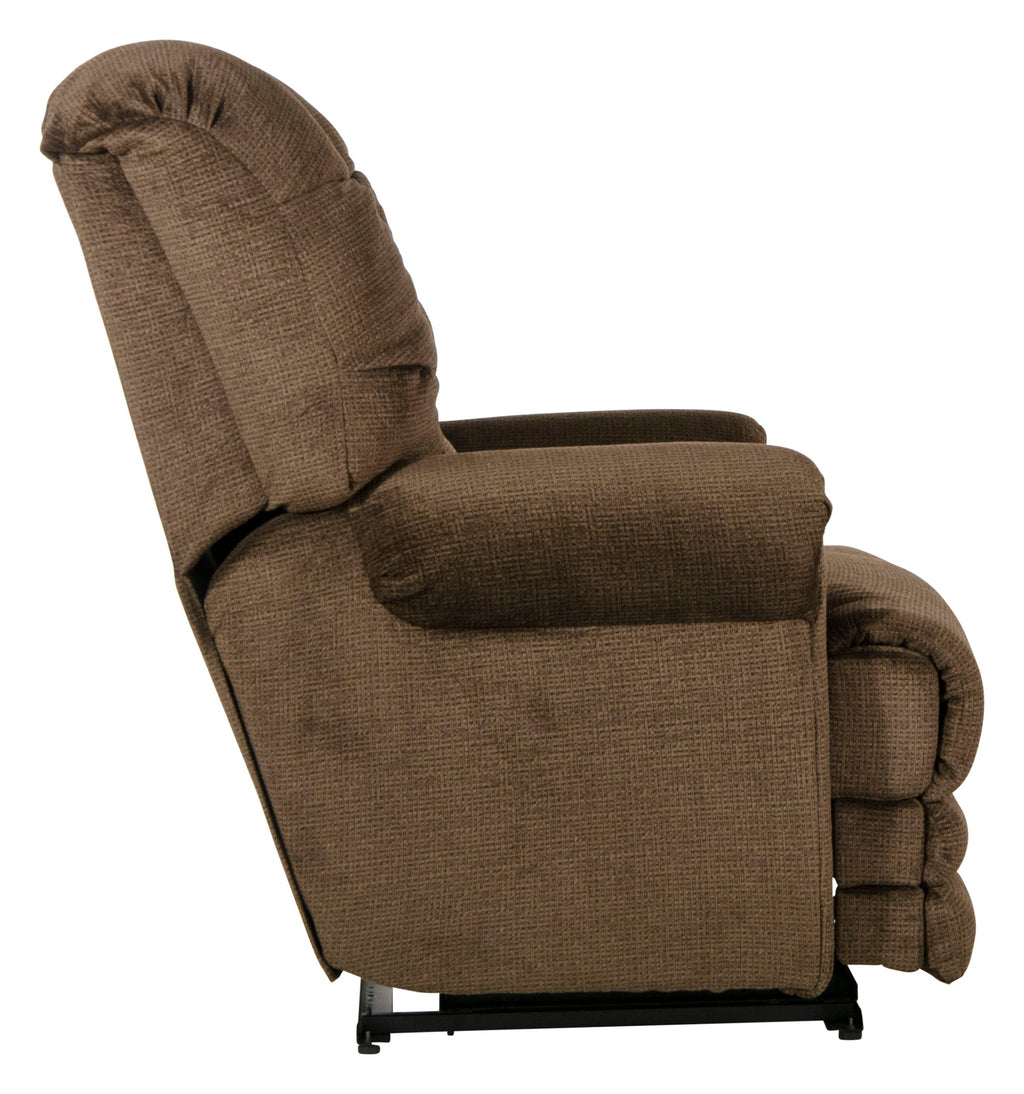 Malone - Power Lay Flat Recliner With Extended Ottoman - Stylish Home Furniture