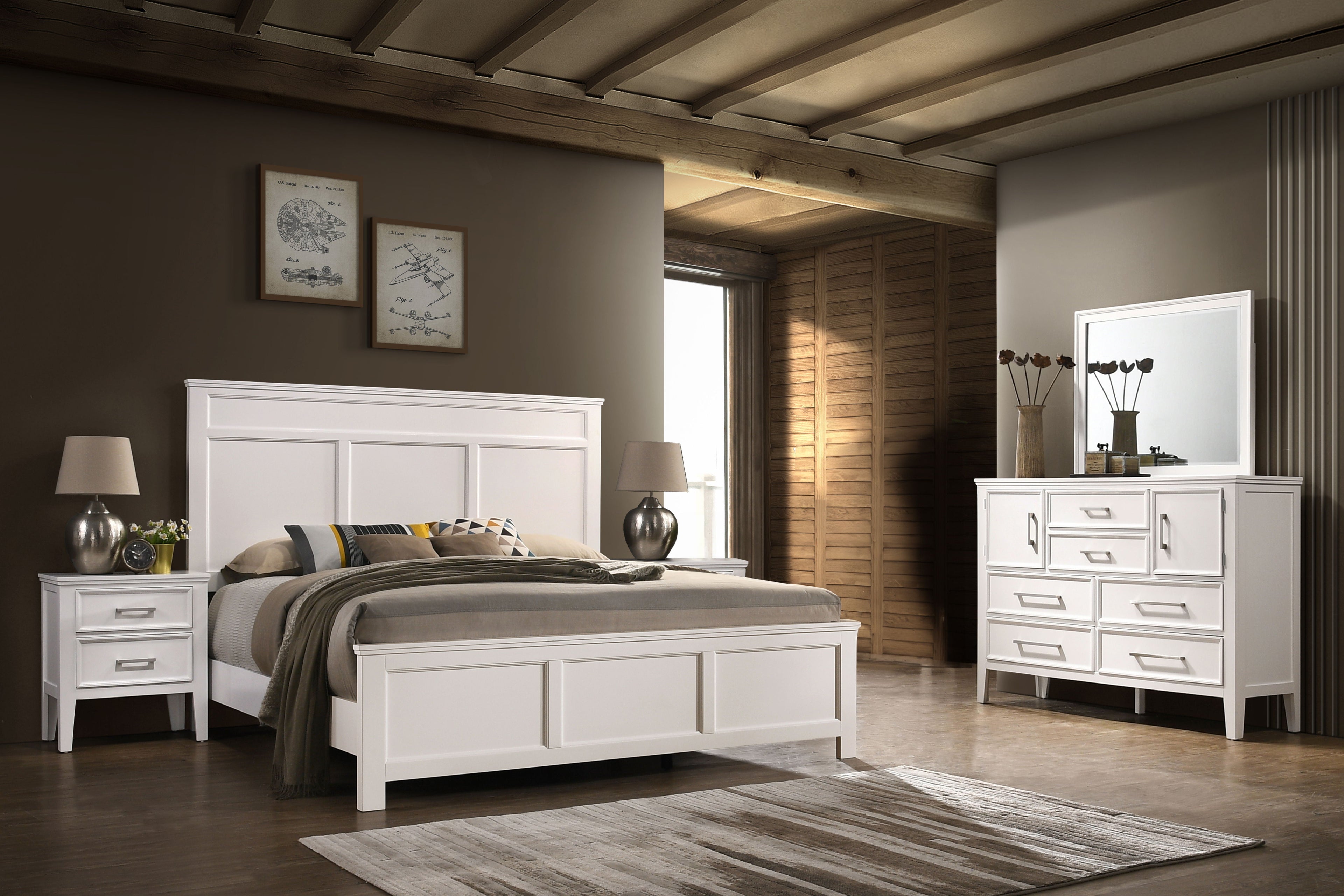 Andover - Bedroom Wood Set - Stylish Home Furniture
