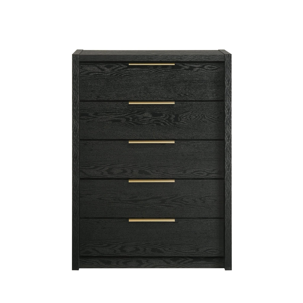 South Bend - Chest - Black - Stylish Home Furniture
