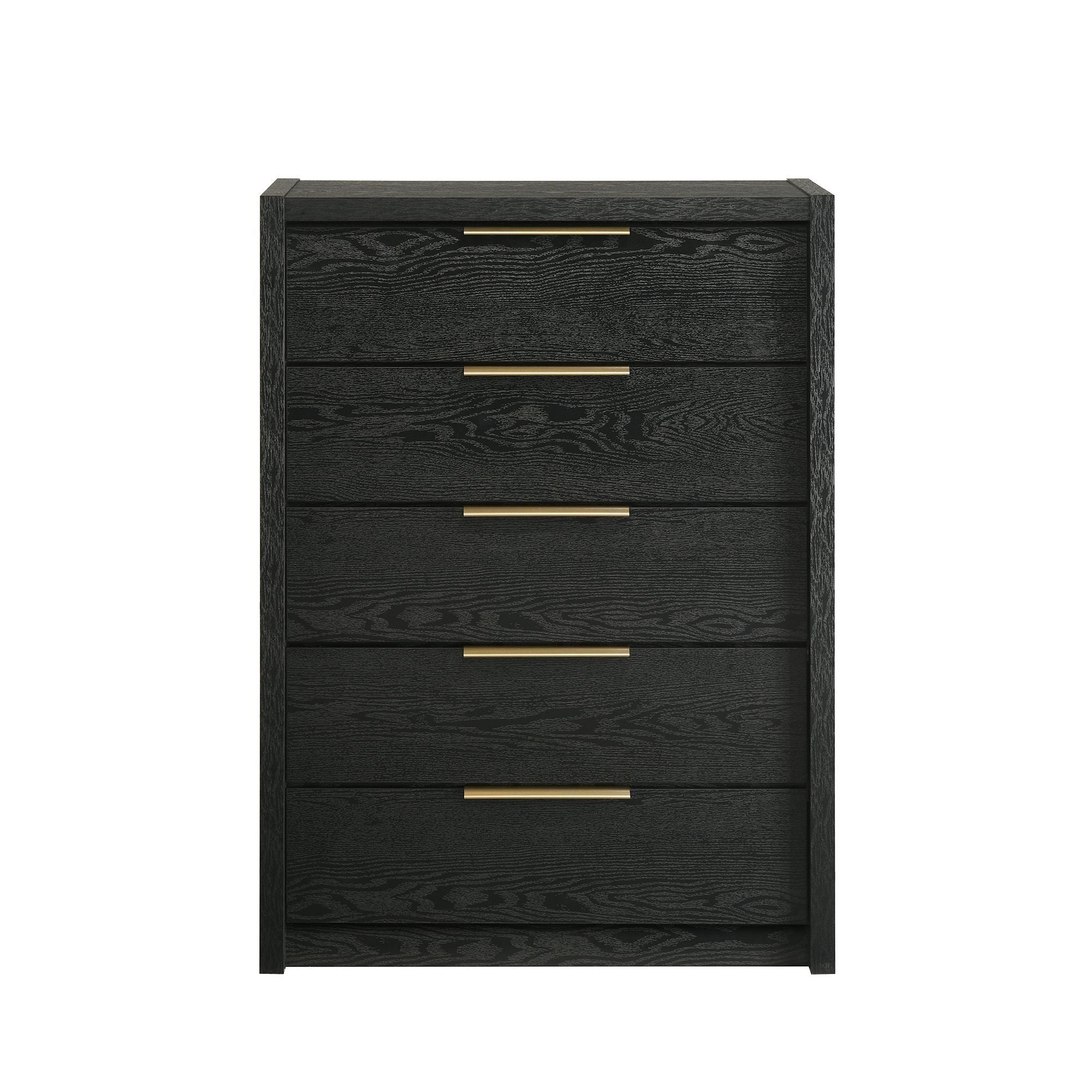 South Bend - Chest - Black - Stylish Home Furniture