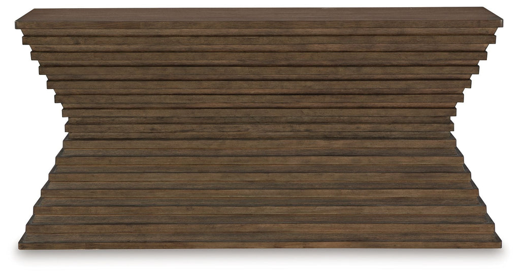 Hannodream - Sofa Table - Warm Brown - Stylish Home Furniture
