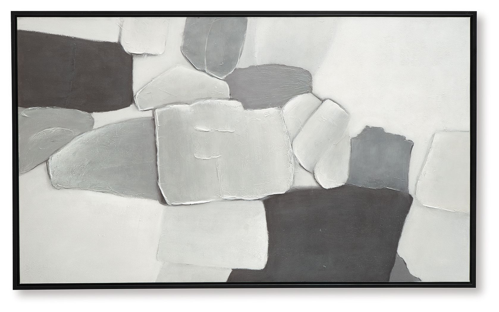 Adilson - Wall Art - White / Gray / Black - Stylish Home Furniture