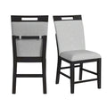 Transcend - Counter Side Chair (Set of 2) - Charcoal - Stylish Home Furniture