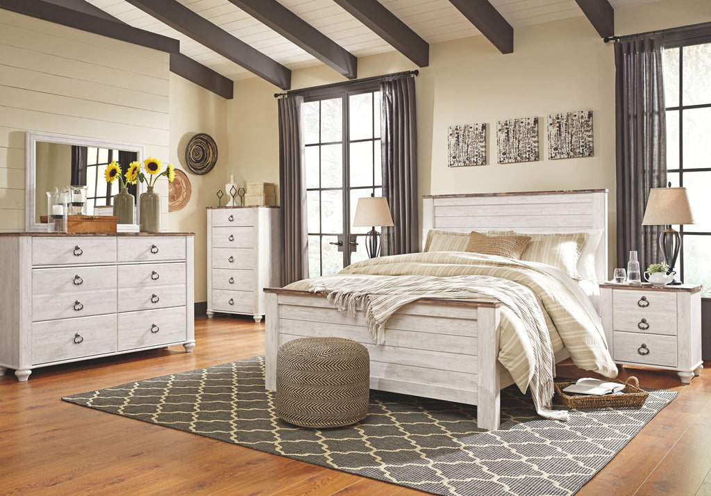 Willowton - Panel Bedroom Set - Stylish Home Furniture