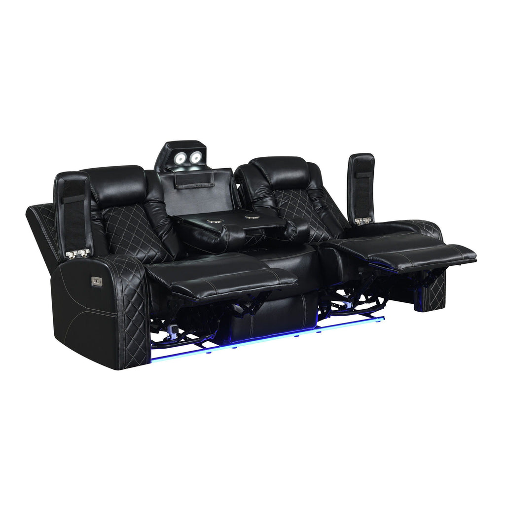 Orion II - Sofa With Dual Recliner - Stylish Home Furniture