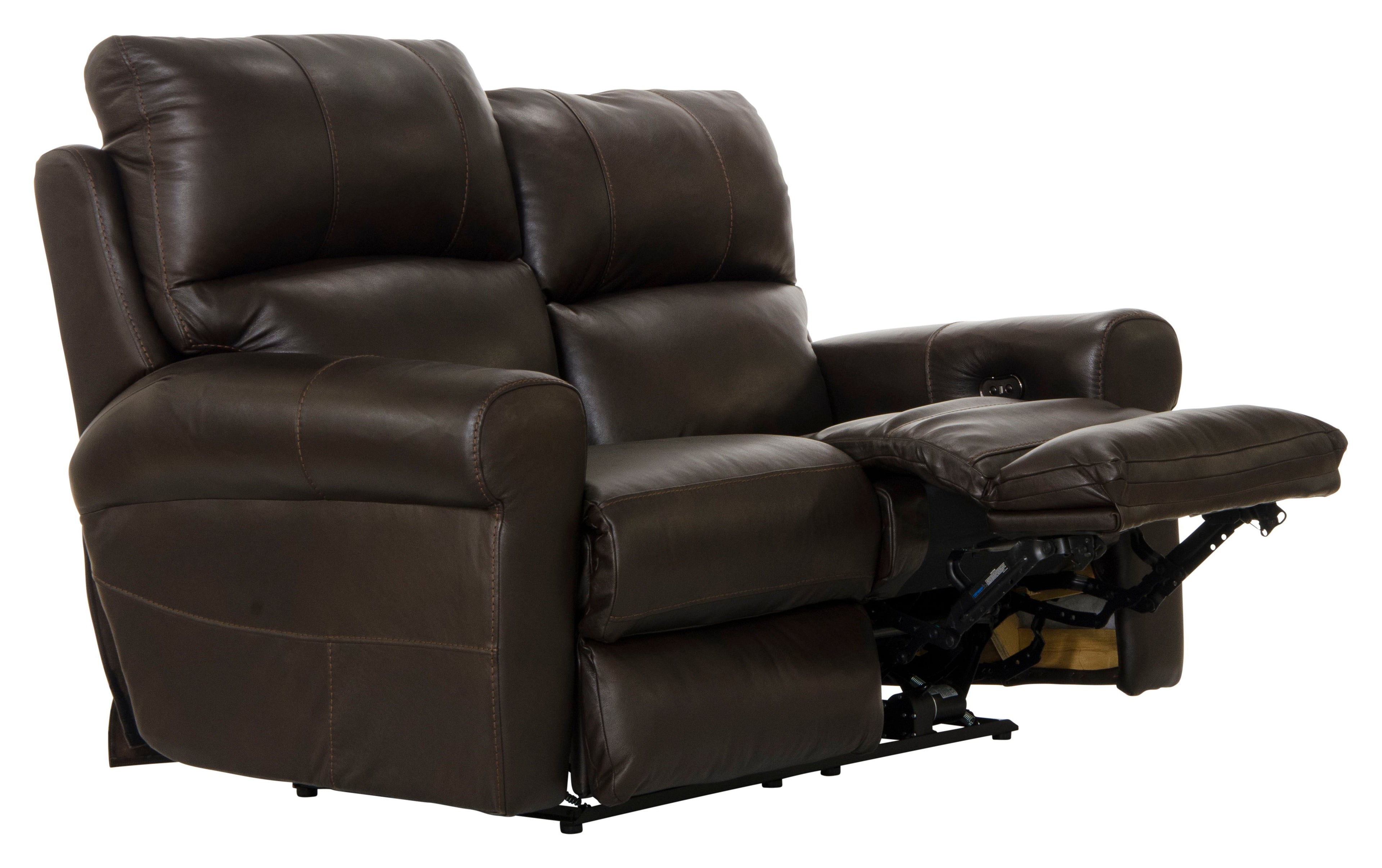 Torretta - Power Lay Flat Reclining Loveseat - Stylish Home Furniture