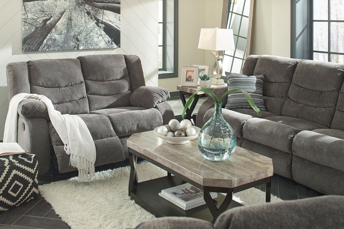 Tulen - Reclining Living Room Set - Stylish Home Furniture
