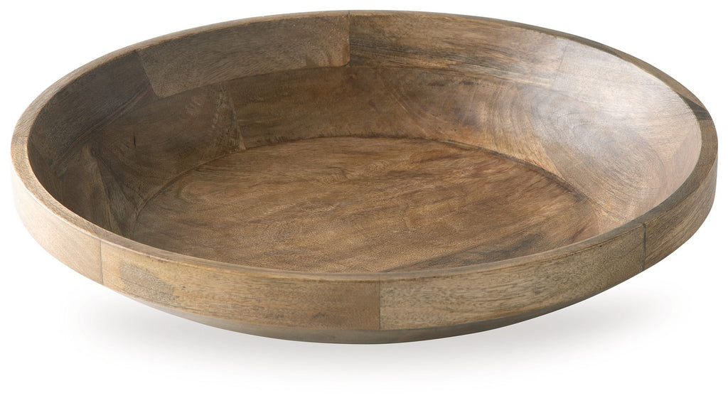 Clayburg - Bowl - Natural Brown - Stylish Home Furniture