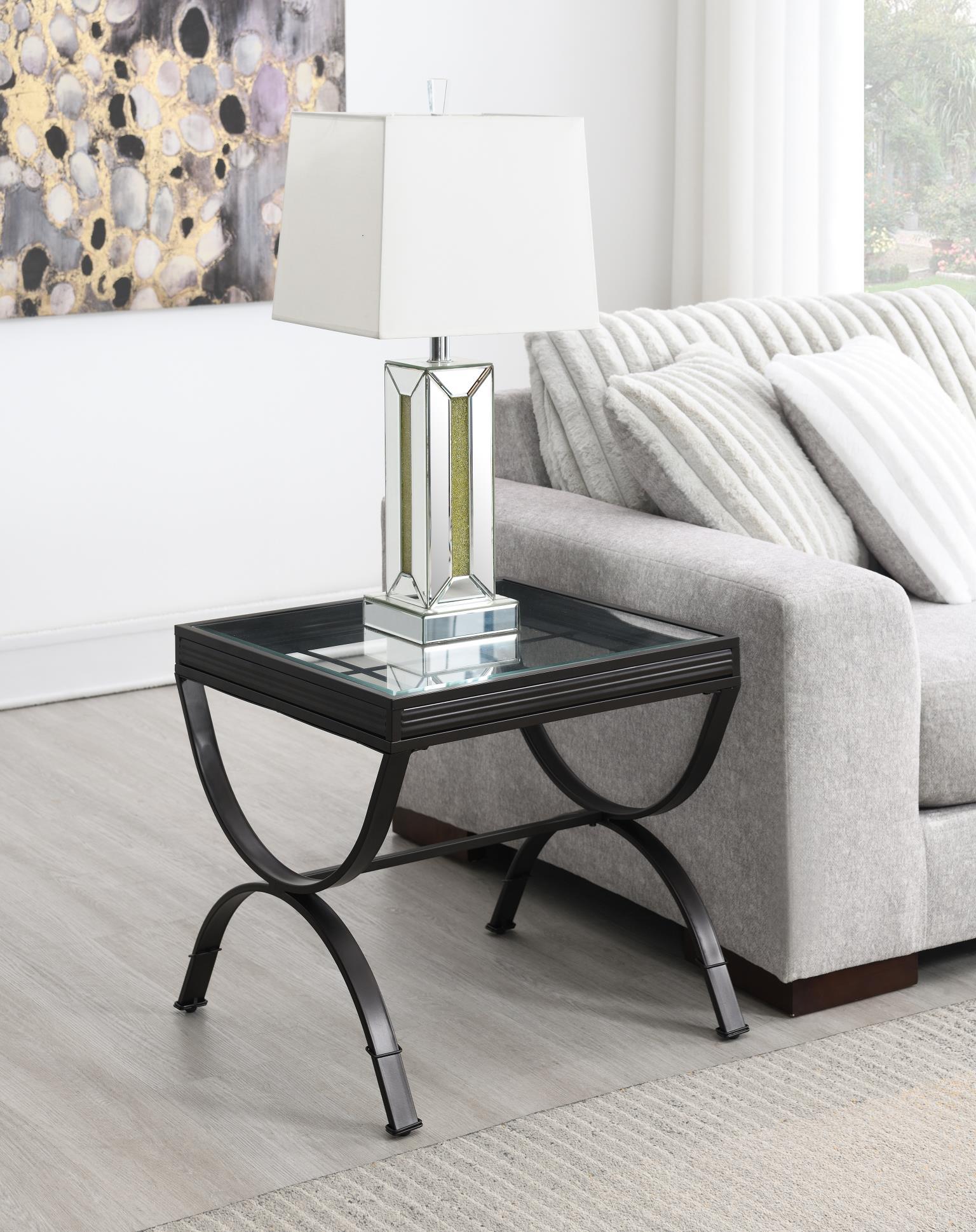T287 - Coffee Table & 2 End Tables - Pepper - Stylish Home Furniture
