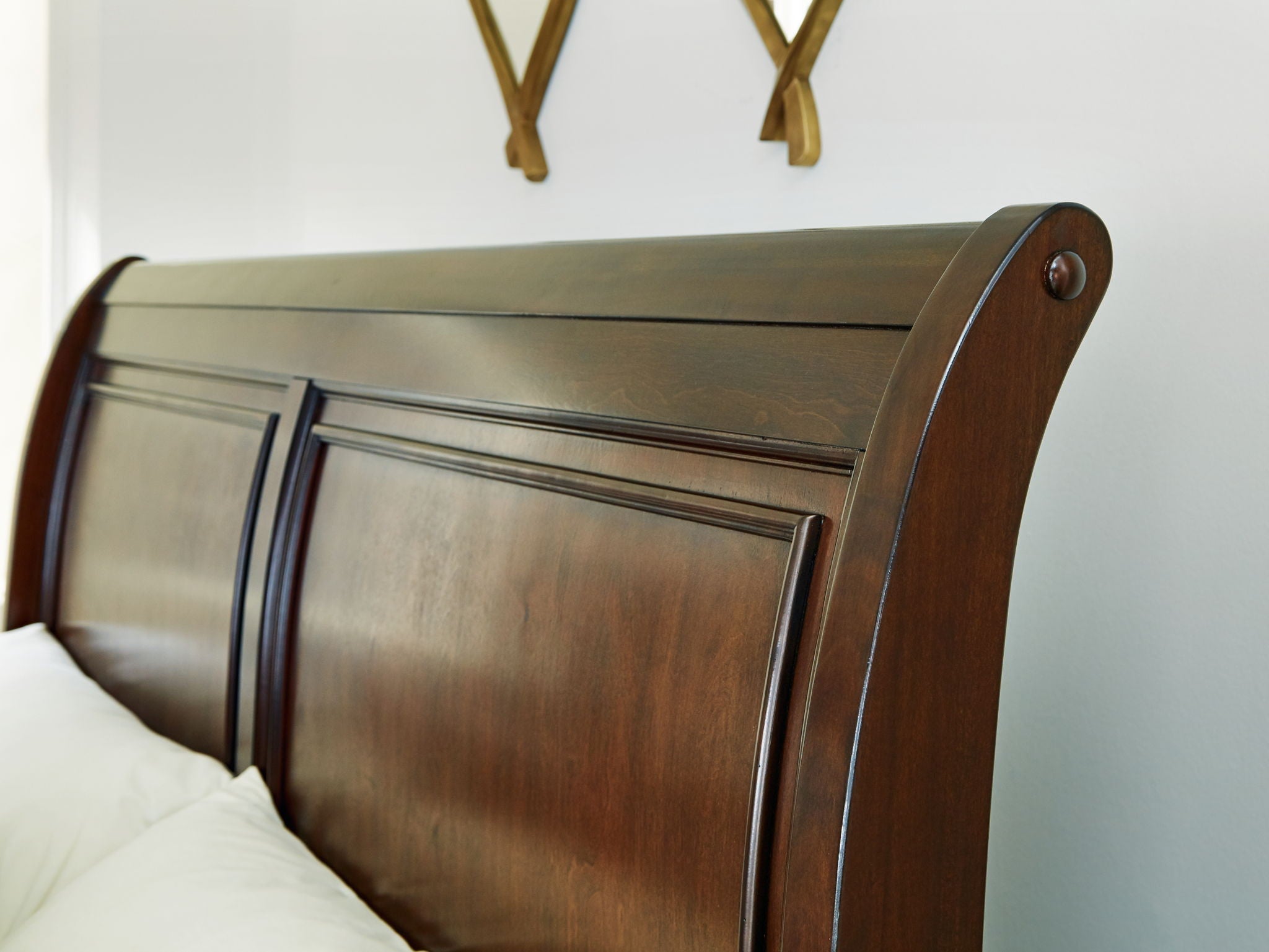 Trellington - Queen Sleigh Storage Bed - Brown - Stylish Home Furniture